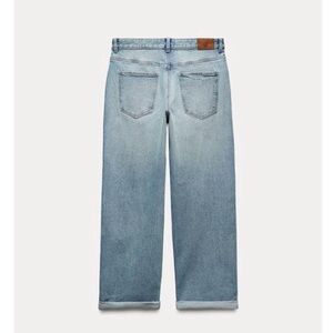 ZARA HIGH RISE Z1975 RELAXED FIT JEANS